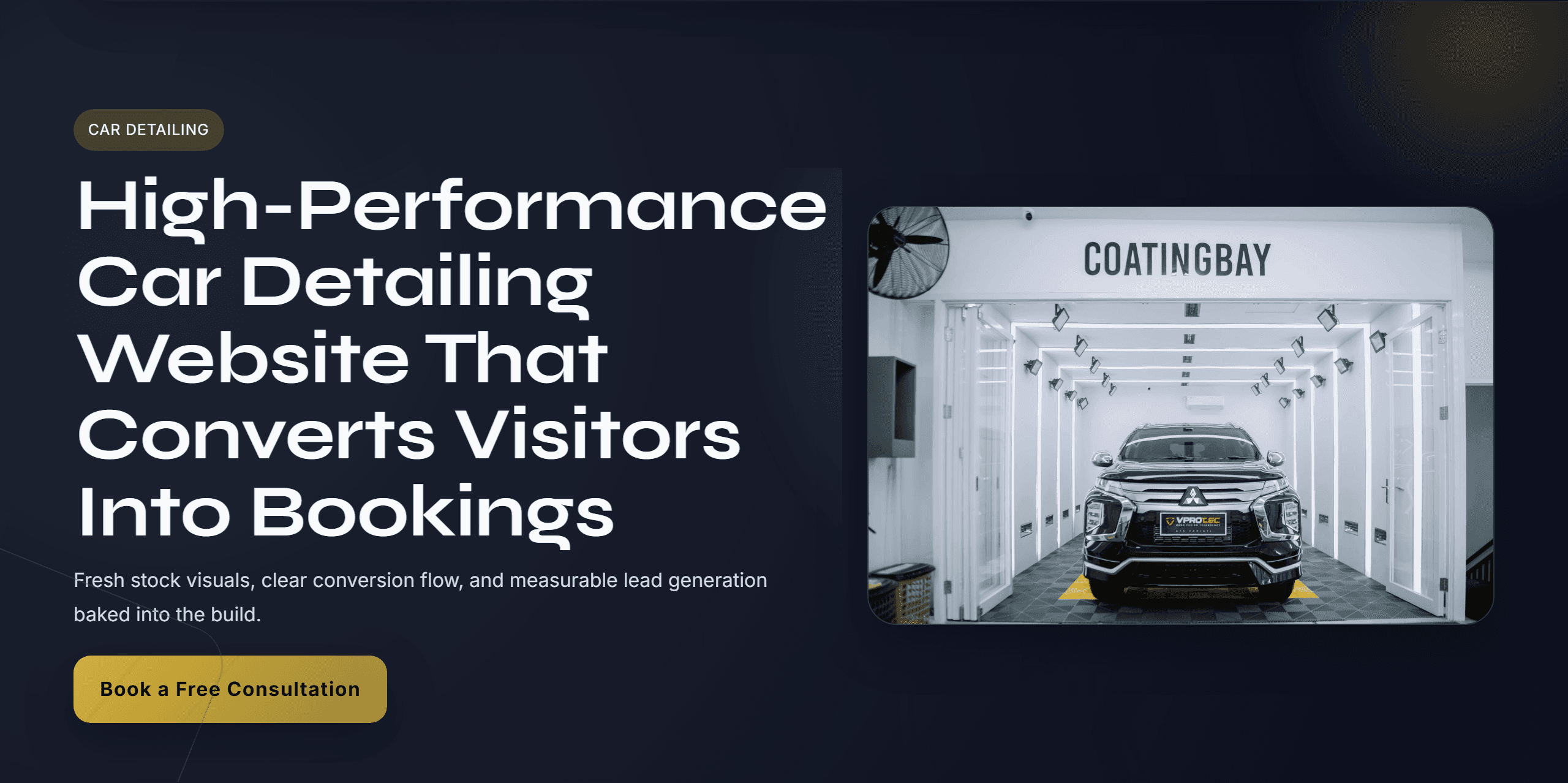 Auto Detailing Custom Build - new site